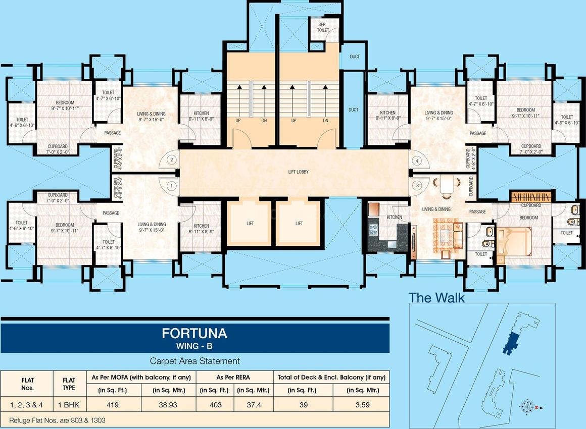 Hiranandani Fortuna B 